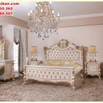 set tempat tidur klasik modern