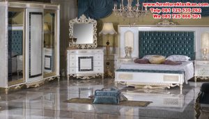 set tempat tidur utama klasik modern
