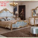 1 set tempat tidur ukir jepara