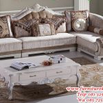 kursi sofa model sudut ukiran duco mewah