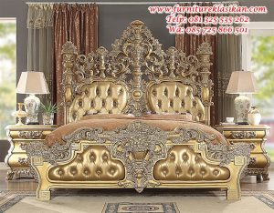tempat tidur ukiran bellagio klasik