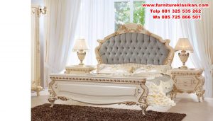 tempat tidur jepara ukiran modern